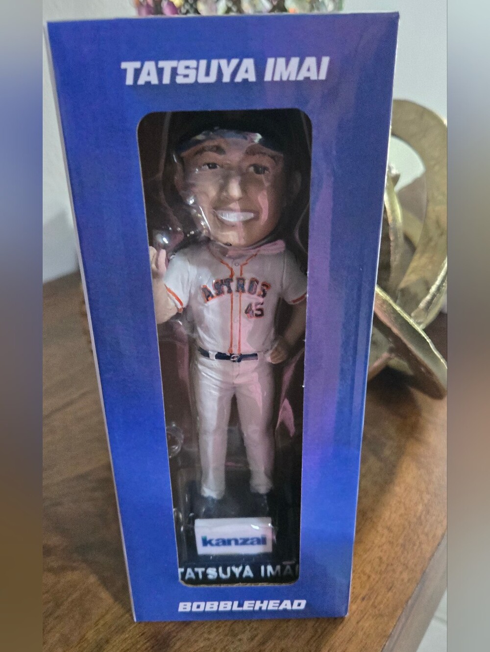 Kanz Tatsuya Imae Astros White Bobblehead SGA 8/22/26
